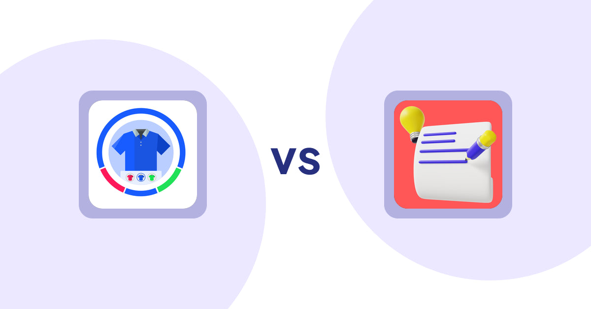 Shopify Product Display Apps: EVS ‑ Easy Variation Swatches vs Wordo ‑ ChatGPT AI Description