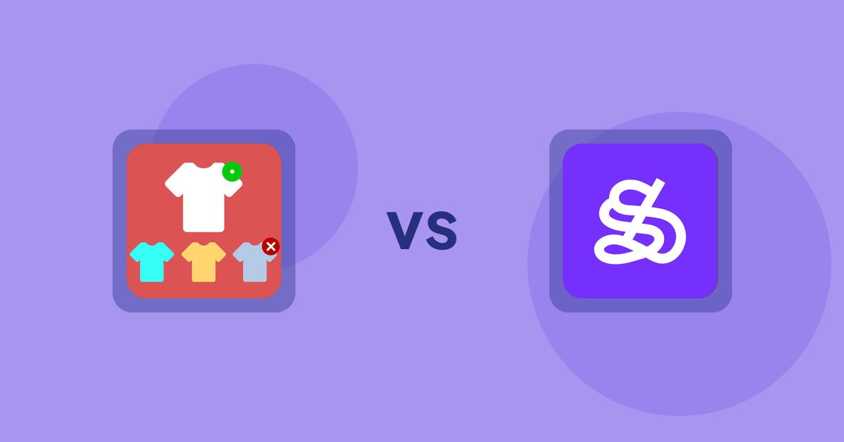 Shopify Product Display Apps: ST: Product & Collection Sort vs WeShop AI: Model & Product Photo