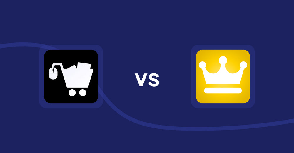 Shopify Product Display Apps: LM Add To Cart Sticky vs Awesome Ranking