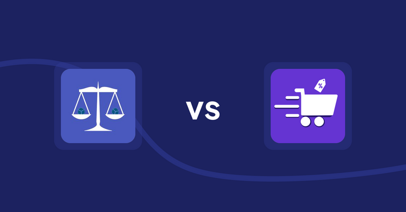 Shopify Product Display Apps: Equate ‑ Product Compare vs. Cypher Bulk Order Page & Price