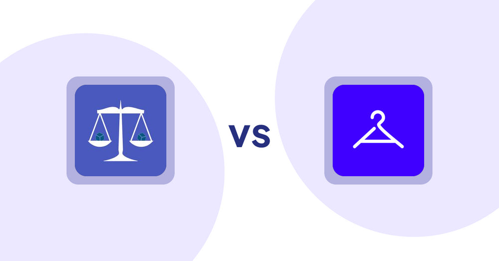 Shopify Product Display Apps: Equate ‑ Product Compare vs Aiuta
