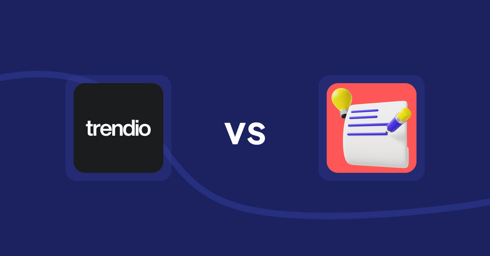 Shopify Product Display Apps: Trendio vs. Wordo ‑ ChatGPT AI Description