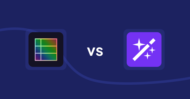 Shopify Product Display Apps: TableFlow Specification Table vs Magi ‑ AI Write Description