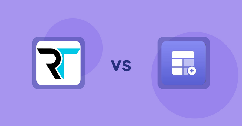 Shopify Product Display Apps: Cost Per Item vs. Eazy Specification Tags Table