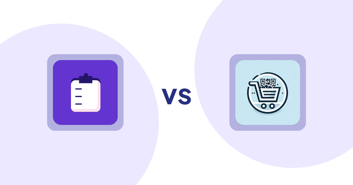 Shopify Product Display Apps: WSH Order Form & ReOrder vs QR Cartify