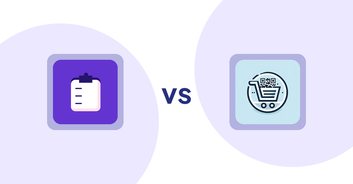 Shopify Product Display Apps: WSH Order Form & ReOrder vs QR Cartify