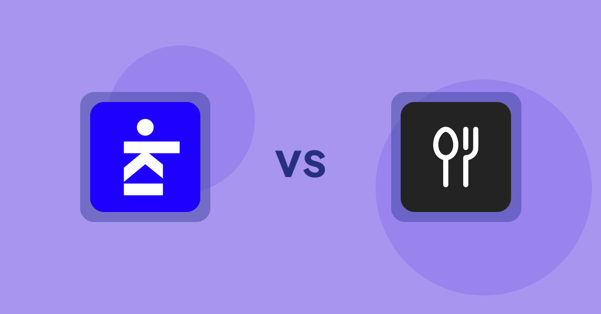 Shopify Product Display Apps: Kickflip ‑ Customize Products vs ServeUp ‑ Restaurant Menu