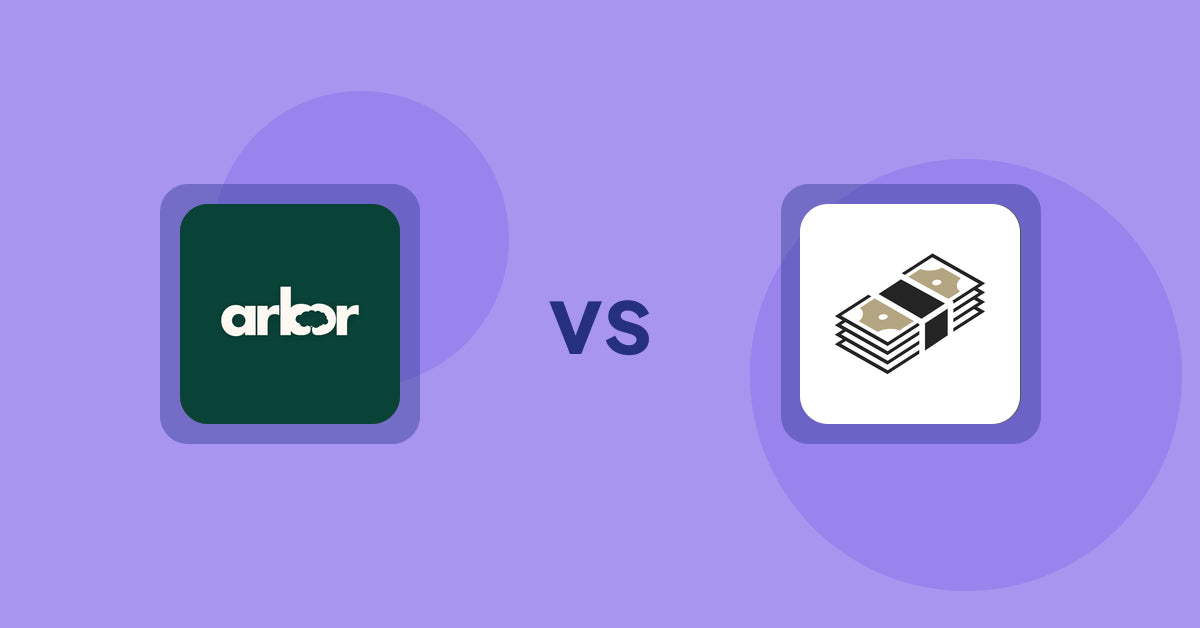 Shopify Product Display Apps: Arbor ― Carbon Transparency vs シンプルクラウドファンディング｜お手軽自社クラファン