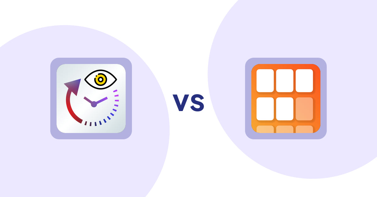 Shopify Product Display Apps: JustViewed ‑ Recently Products vs Scroll Bee ‑ Infinite Scroll