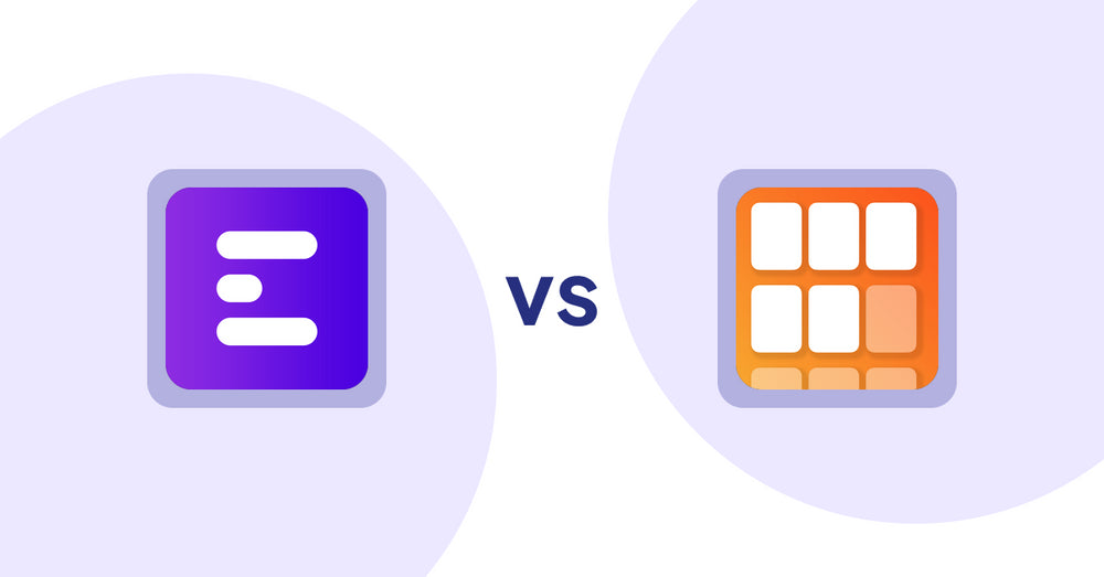 Shopify Product Display Apps: ANG Extra Menu vs Scroll Bee ‑ Infinite Scroll