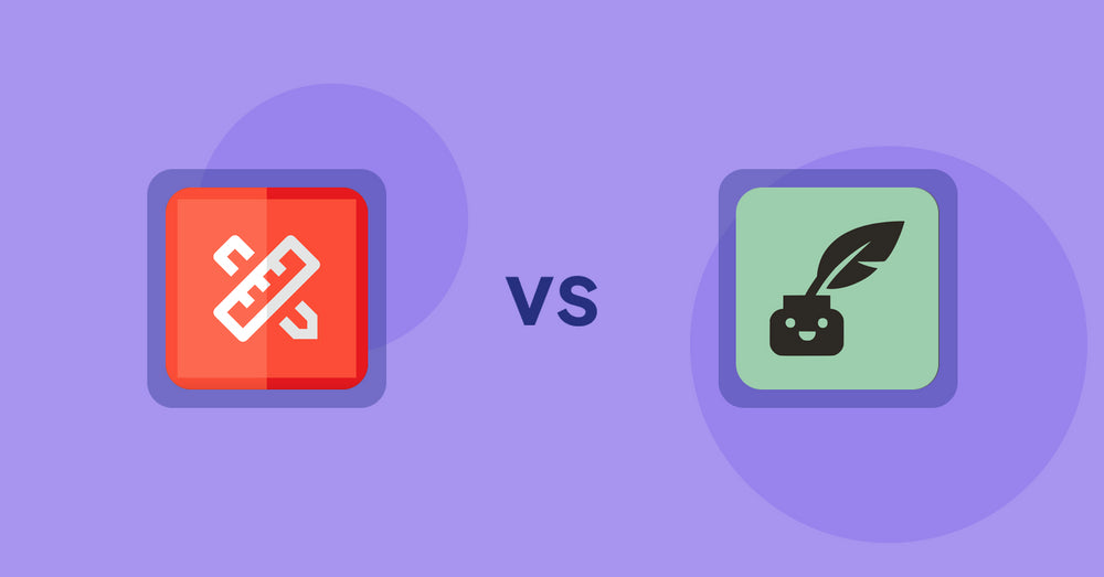 Shopify Product Display Apps: RT: Size Chart, Size Guide vs Copybuddy