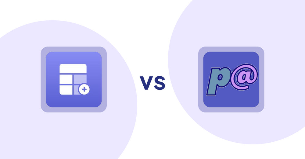 Shopify Product Display Apps: Eazy Specification Tags Table vs. Parameterizer