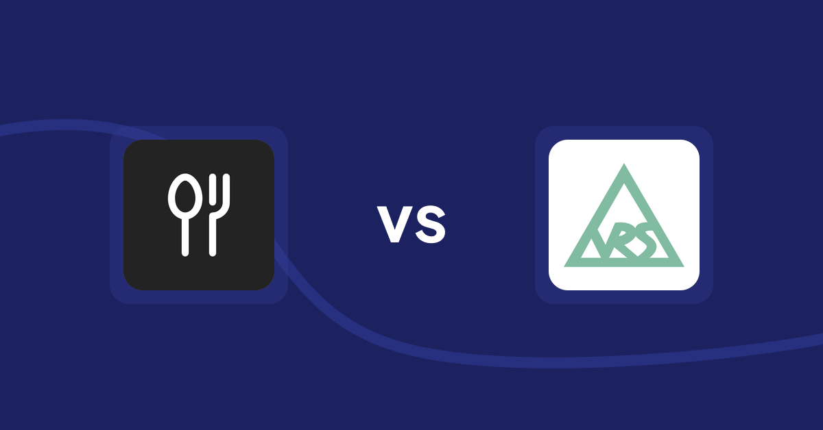 Shopify Product Display Apps: ServeUp ‑ Restaurant Menu vs VRSHOPii