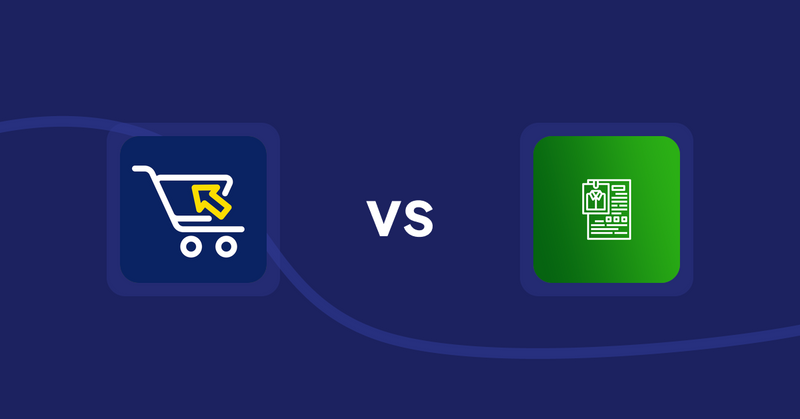 Shopify Product Display Apps: Swift B2B Cart / CSV Upload vs OC Product Size Chart