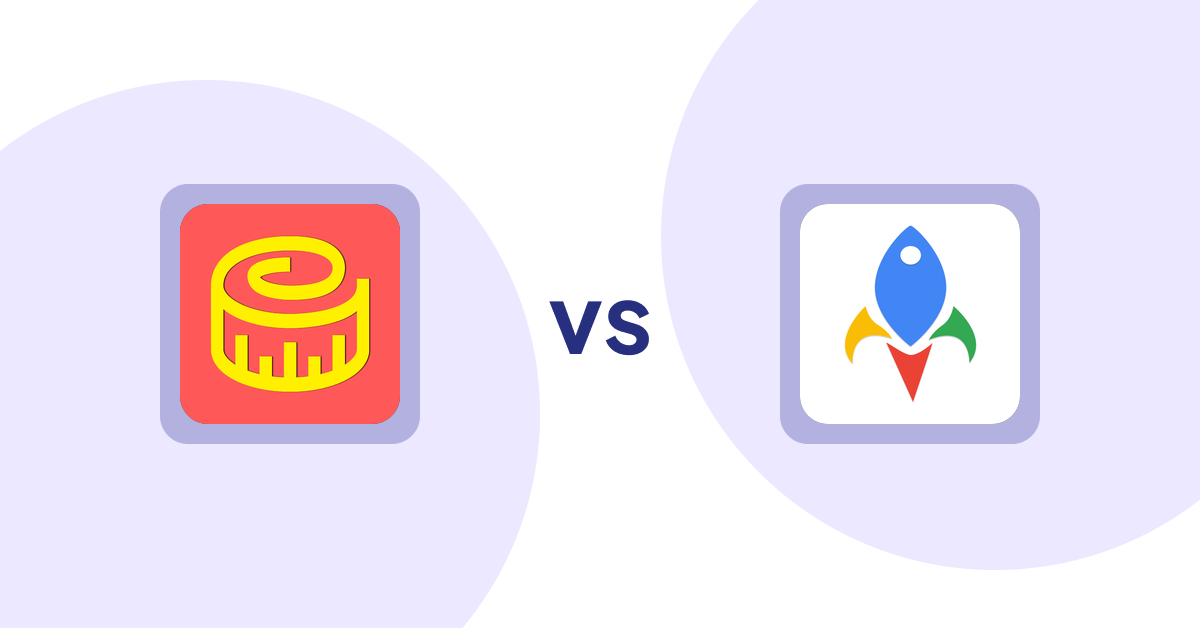 Shopify Product Display Apps: Snake Size Chart & Size Guide vs Jedi Back In Stock Admin Alert
