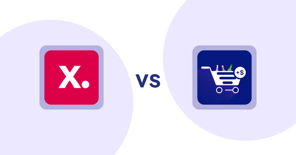 Shopify Product Display Apps: Category & Collection Sort |KX vs Pfand ‑ Deposit & Cart Fee