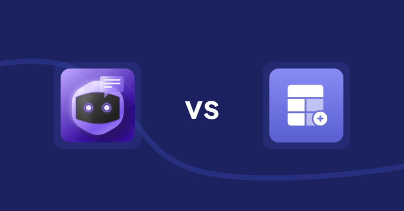 Shopify Product Display Apps: ChatGPT AI Content Generator vs Eazy Specification Tags Table