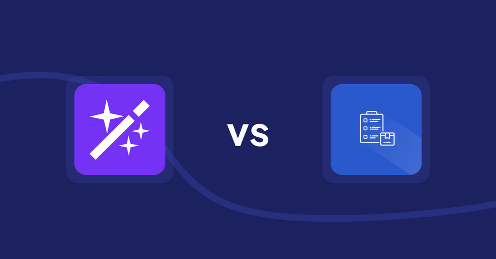 Shopify Product Display Apps: Magi ‑ AI Write Description vs Addify ‑ Products Table List