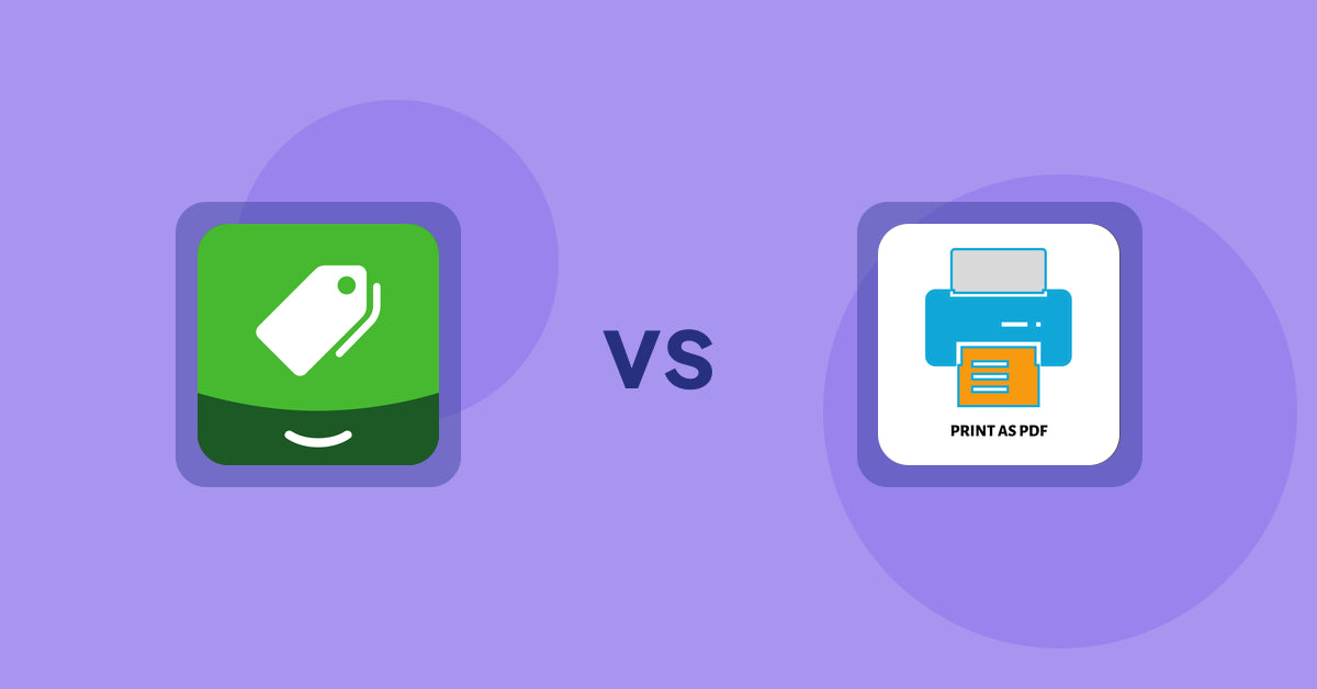 Shopify Product Display Apps: VIBE Shoppable Instagram Feed vs LitPDP - Print as PDF