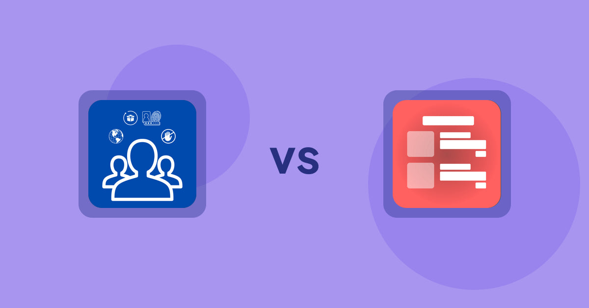 Shopify Product Display Apps: Customer's Products Manager vs Menulog