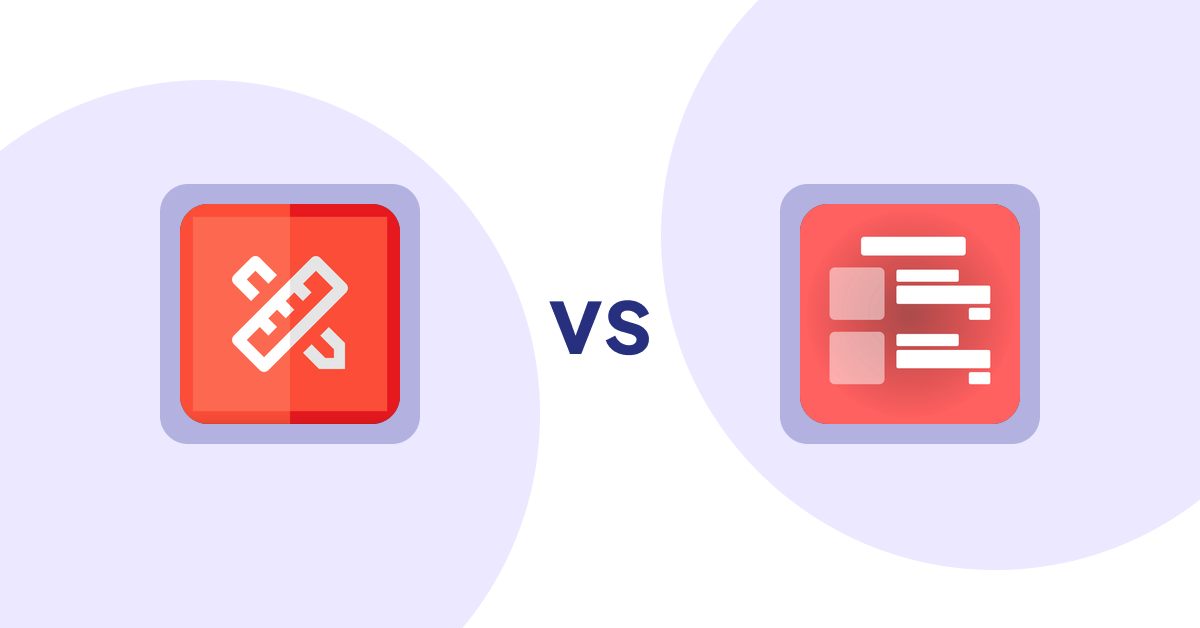 Shopify Product Display Apps: RT: Size Chart, Size Guide vs Menulog
