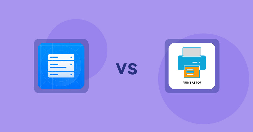 Shopify Product Display Apps: EasySlide Accordion tabs & FAQ vs LitPDP ‑ Print as PDF
