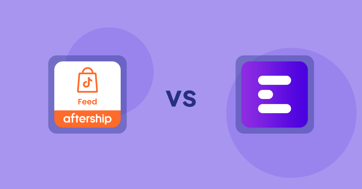 Shopify Product Display Apps: AfterShip Feed for TikTok Shop vs. ANG Extra Menu