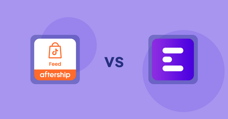 Shopify Product Display Apps: AfterShip Feed for TikTok Shop vs. ANG Extra Menu