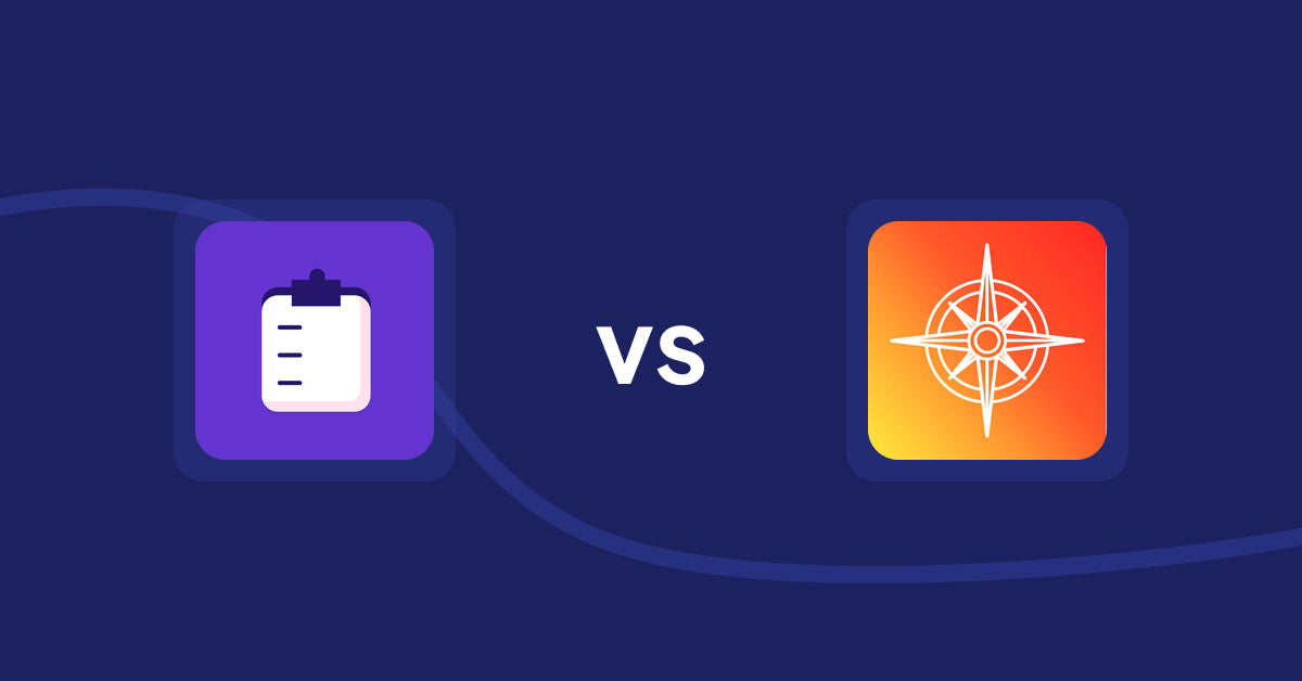 Shopify Product Display Apps: WSH Order Form & ReOrder vs Compass Navigation
