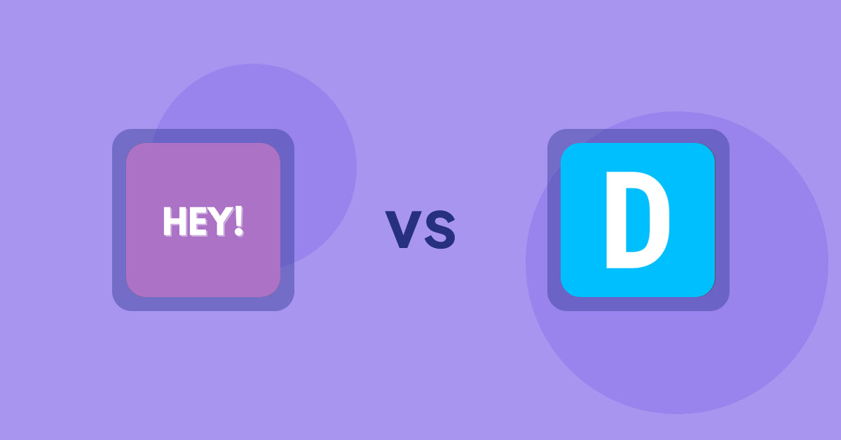 Shopify Product Display Apps: Hey! Product Page Banner & Text vs. Dual Price Display by T2
