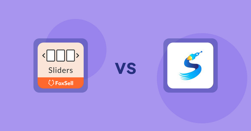 Shopify Product Display Apps: FoxSell Slider & Carousel vs Sortimize Collection Sort