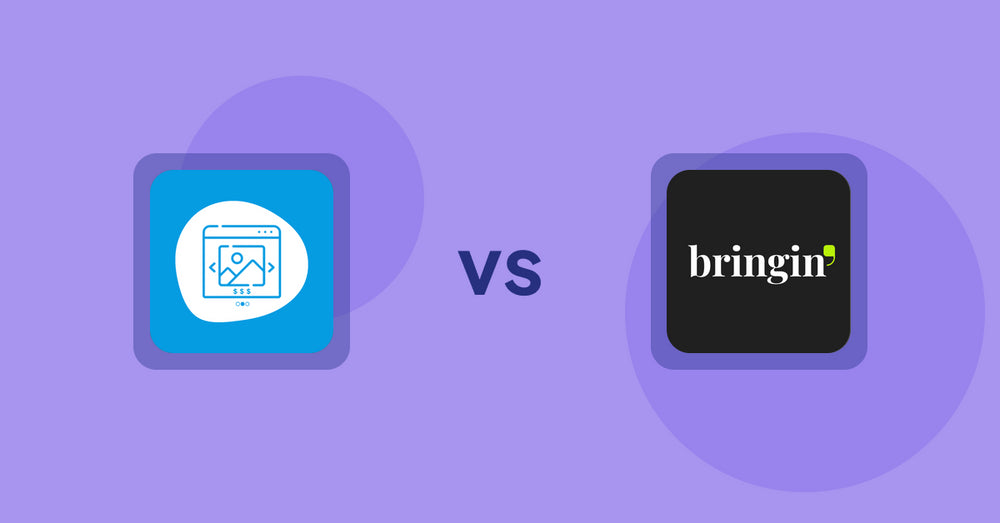 Shopify Product Display Apps: Quick Product Navigator Slide vs Bringin