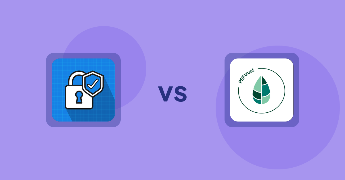 Shopify Product Display Apps: B2B Essential Locks vs Peftrust