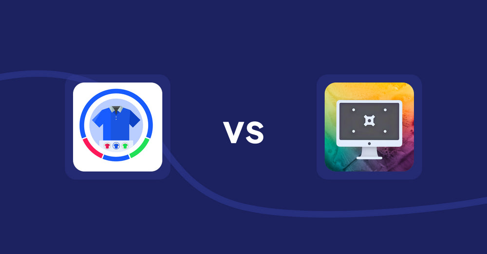 Shopify Product Display Apps: EVS ‑ Easy Variation Swatches vs PC Builder