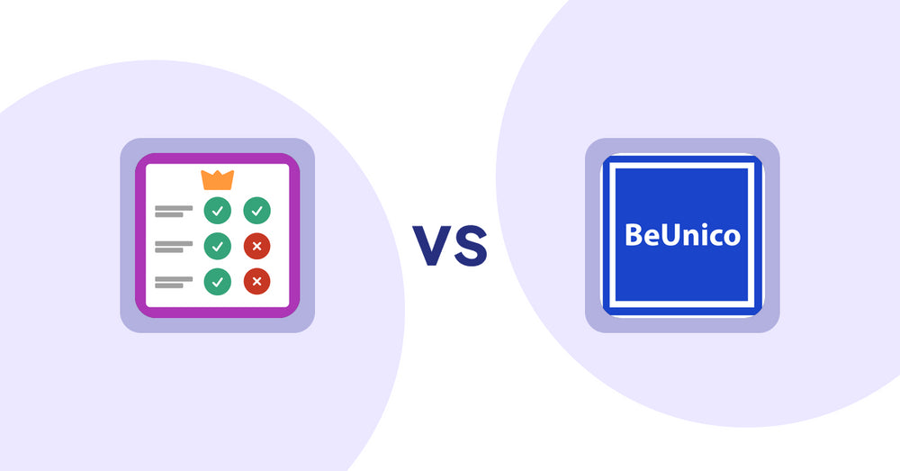 Shopify Product Display Apps: Pretty Comparison Tables vs BeUnico