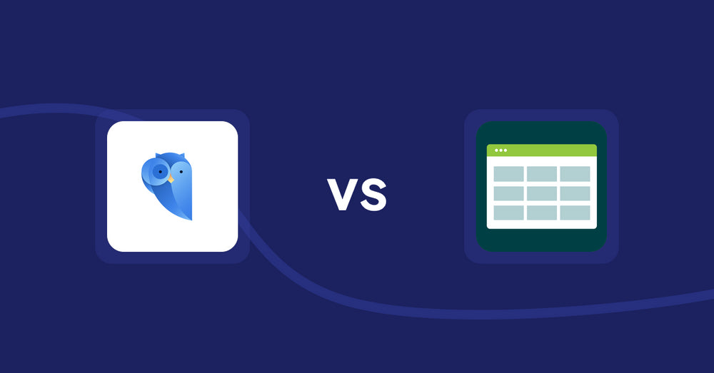 Shopify Product Display Apps: Findify Search & Merchandise vs Product Table