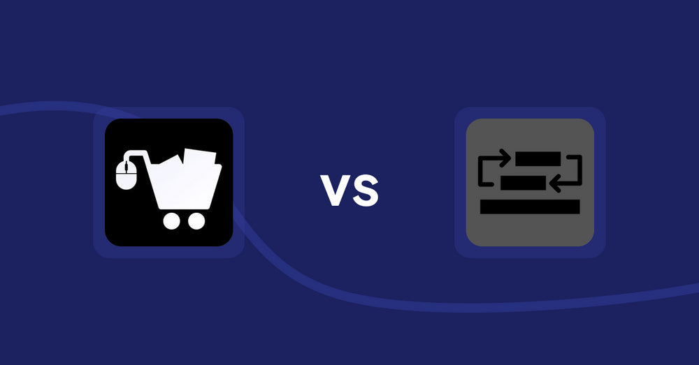 Shopify Product Display Apps: LM Add To Cart Sticky vs. Sortyfi Collection Merchandise