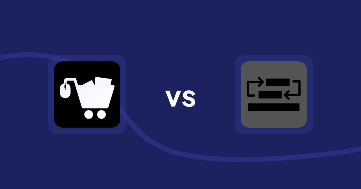 Shopify Product Display Apps: LM Add To Cart Sticky vs. Sortyfi Collection Merchandise