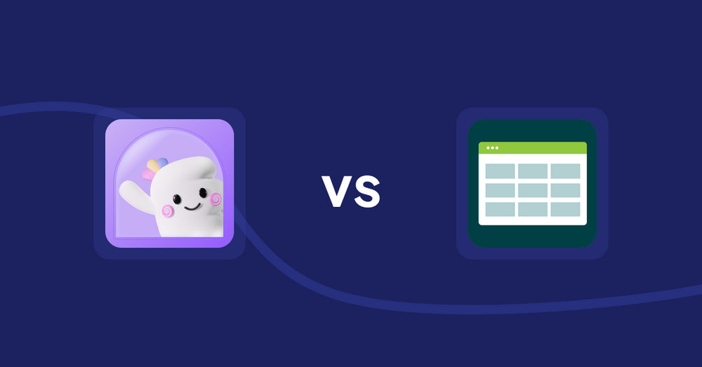 Shopify Product Display Apps: Easify Product Attachments vs Product Table
