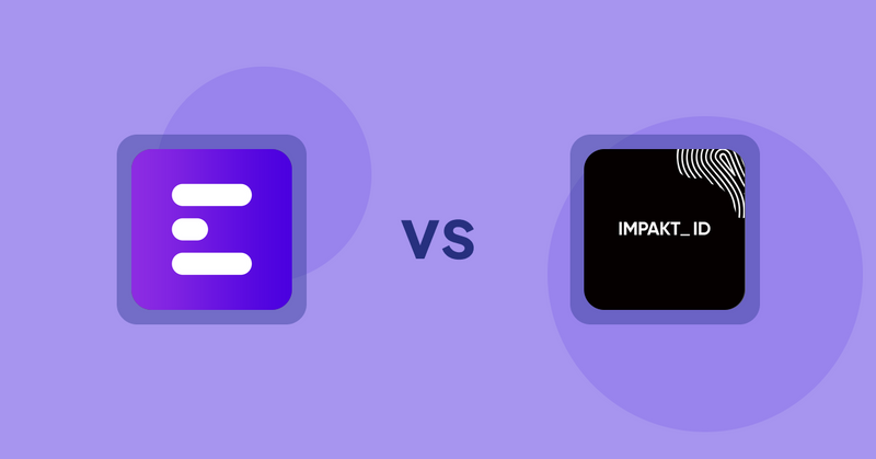 Shopify Product Display Apps: ANG Extra Menu vs. IMPAKT ID: Fashion CO2 Tracker