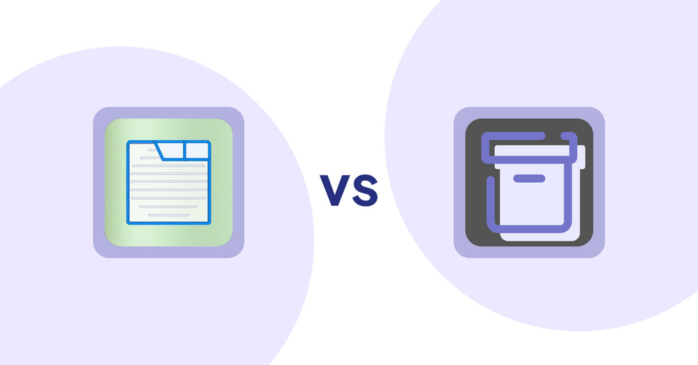 Shopify Product Display Apps: Ecom Product Descriptions vs Shelfify