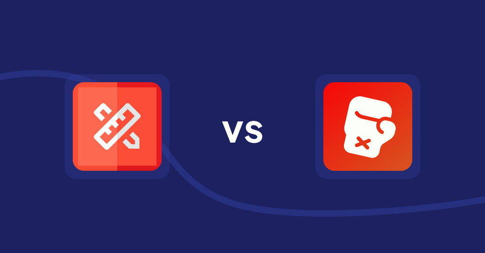 Shopify Product Display Apps: RT: Size Chart, Size Guide vs Knockout – Hide Out Of Stock