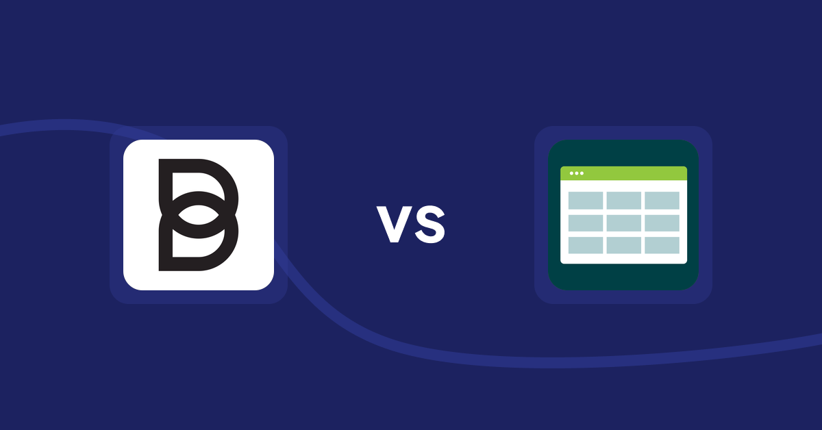 Shopify Product Display Apps: Botika: AI Models Pro Photos vs Product Table