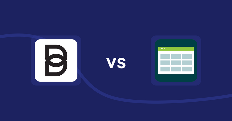 Shopify Product Display Apps: Botika: AI Models Pro Photos vs Product Table