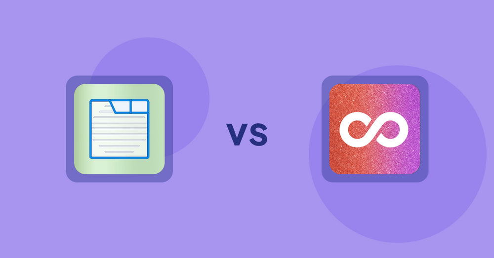 Shopify Product Display Apps: Ecom Product Descriptions vs Infinite Scroll Pro