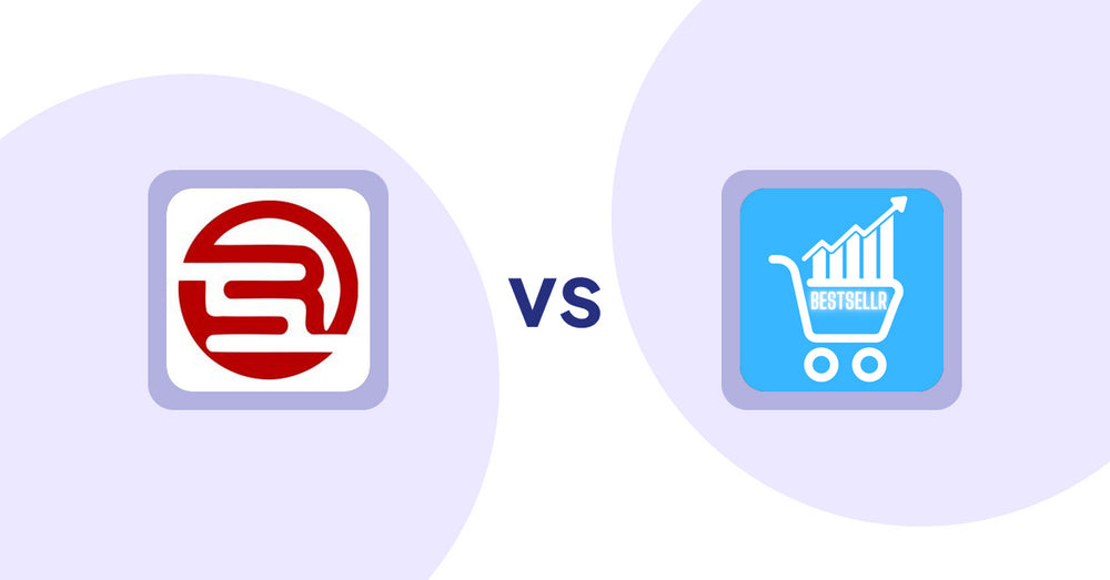 Shopify Product Display Apps: Robosize: AI Size Recommender vs. Bestsellr