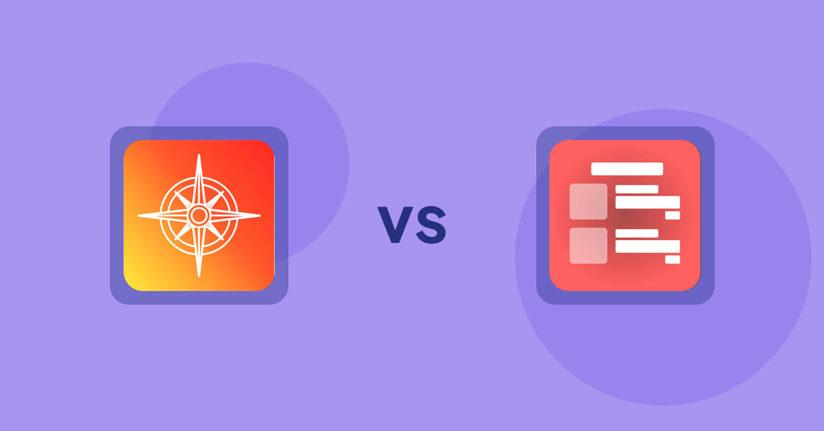 Shopify Product Display Apps: Compass Navigation vs Menulog
