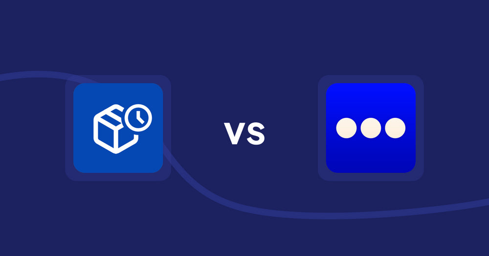 Shopify Product Display Apps: PreOrder Alpha vs Vario ‑ Variation Swatches