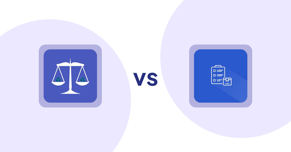 Shopify Product Display Apps: Equate ‑ Product Compare vs Addify ‑ Products Table List