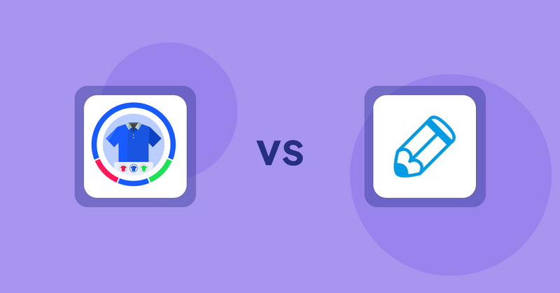 Shopify Product Display Apps: EVS ‑ Easy Variation Swatches vs Writer Sofia